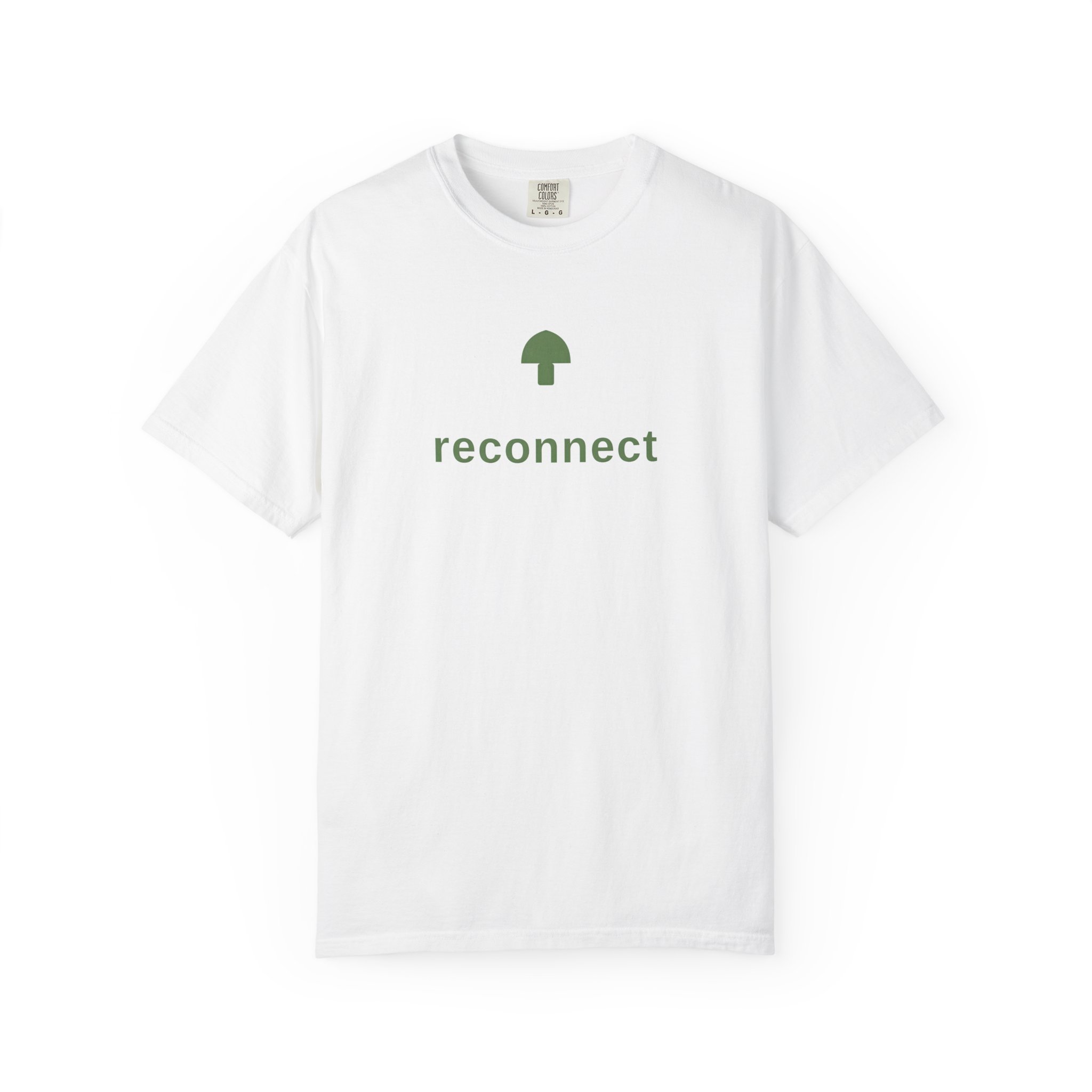Reconnect T-Shirt — Minimal Eco Tree Tee for Nature Lovers - Image 2