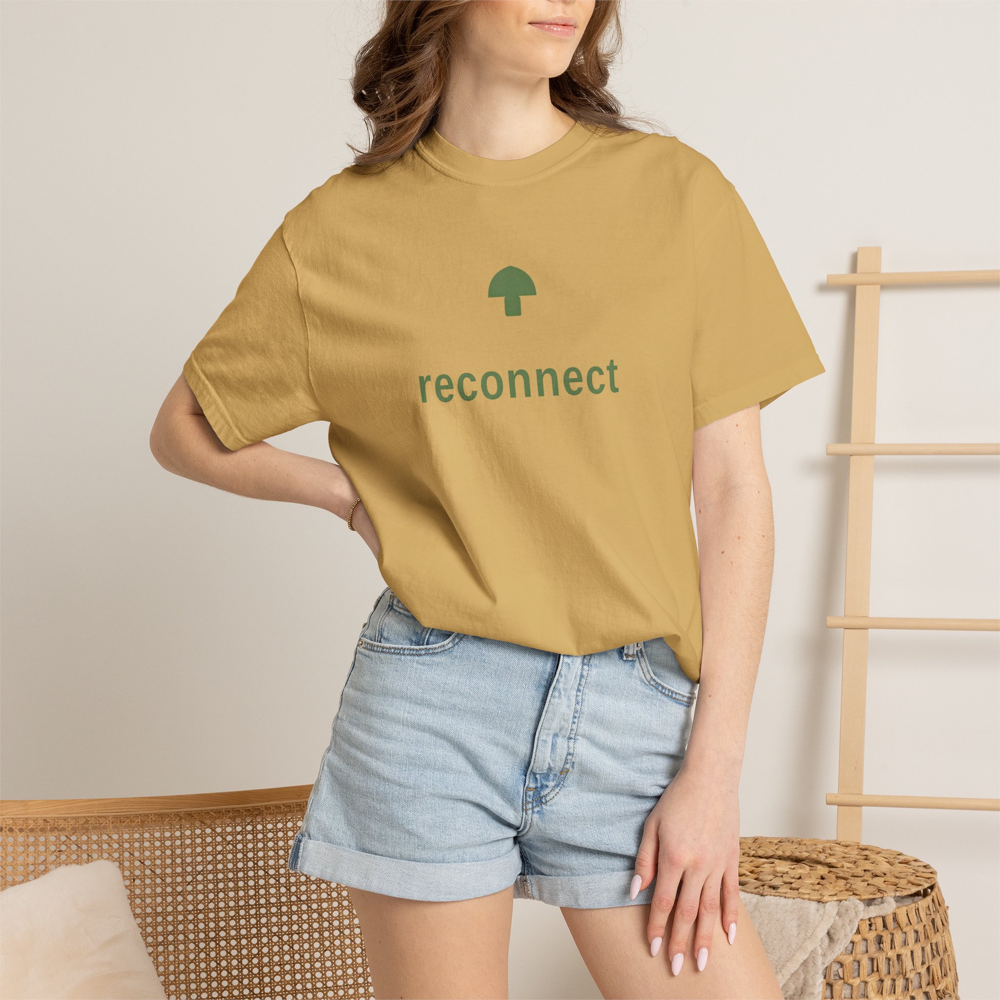 Reconnect T-Shirt — Minimal Eco Tree Tee for Nature Lovers - Image 8